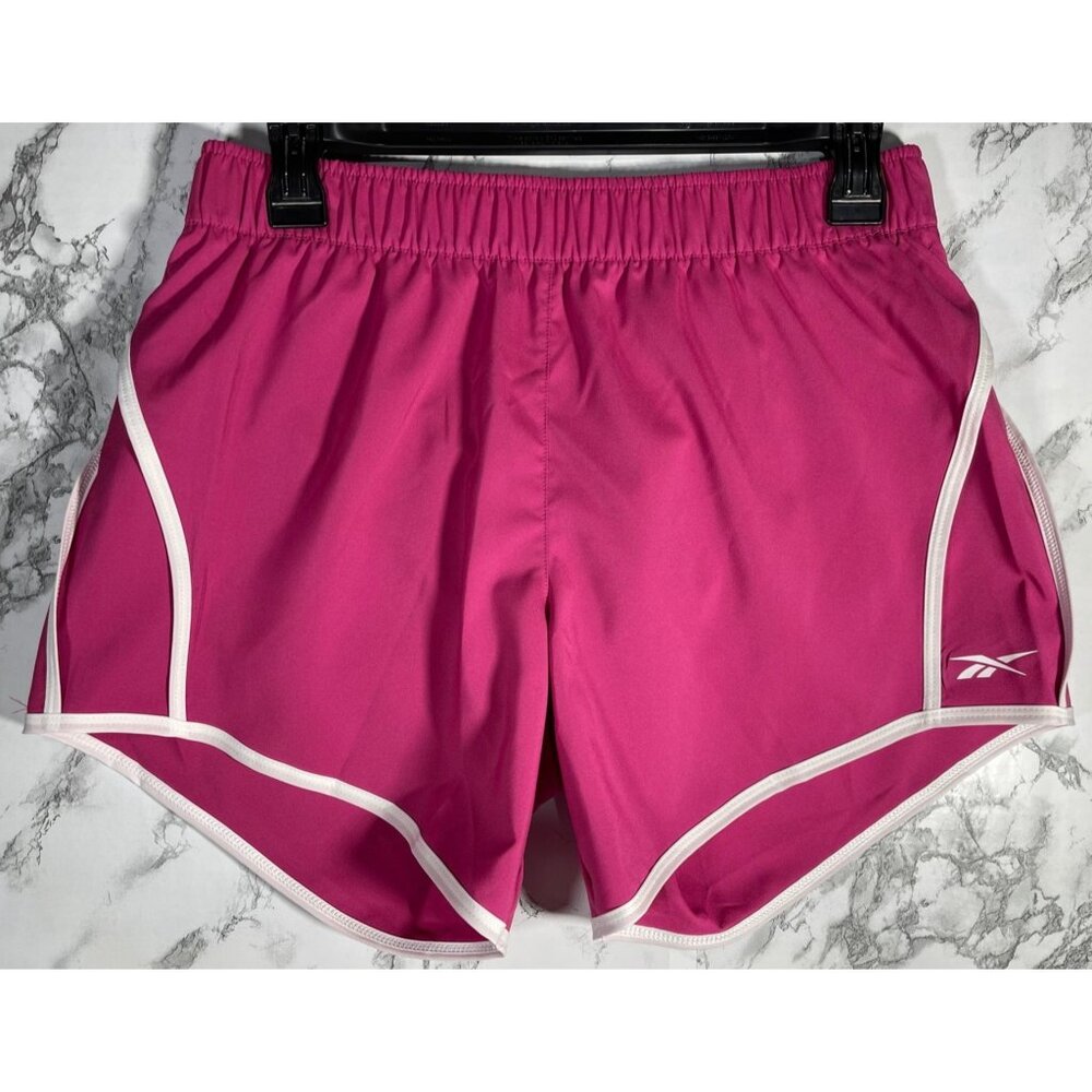 Reebok Womens ID Train Woven Short Pink Sz Small